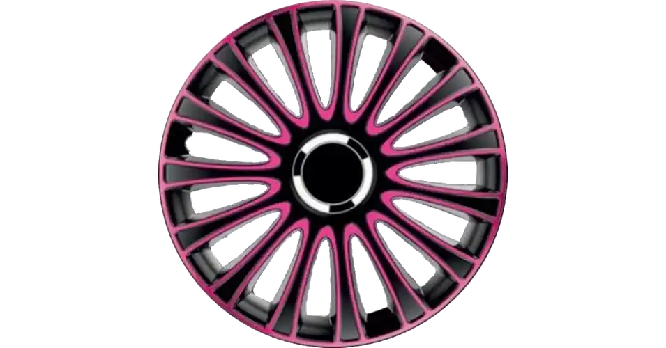 SK0001902-HU20260306-092006-0-1772760006-main.jpg Dísztárcsa 14" Le Mans Pro Pink & Black (A14263) (4 Darabos Garnitúra)