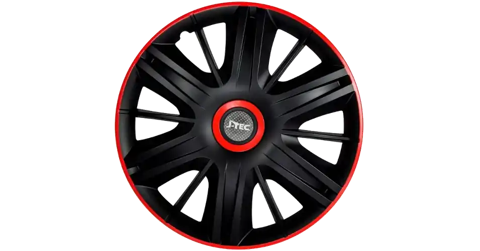 Dísztárcsa 14" Maximus Black Red (új!) (4 Darabos Garnitúra)