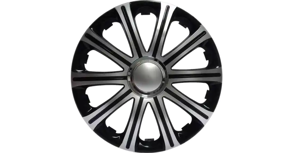 Dísztárcsa 14" Modena Black Silver