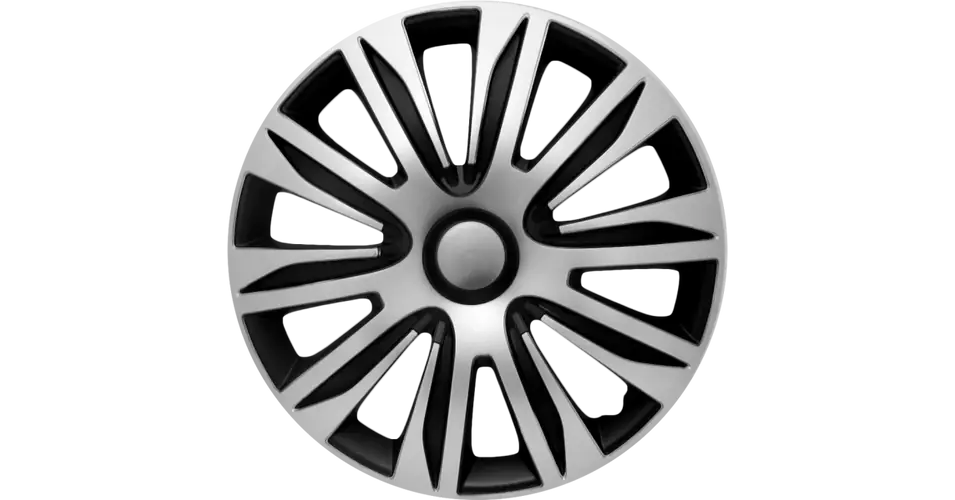 Dísztárcsa 14" Nardo Silver & Black (R14239)