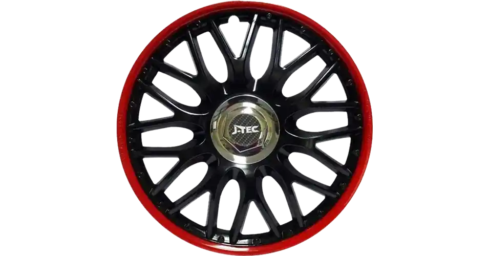 Dísztárcsa 13" Orden Red-Black (4 Darabos Garnitúra)