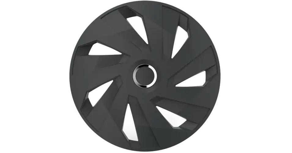 Dísztárcsa 13" Vector Ring Chrome Graphite (4 Darabos Garnitúra)