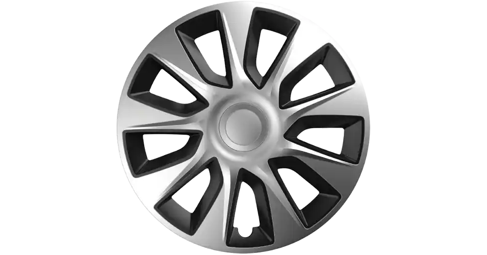 Dísztárcsa 13" Stratos Silver & Black
