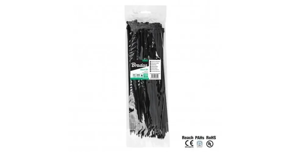 SK0004205-HU20260306-092006-0-1772760006-main.jpg Kábelkötegelő, Gyorskötöző, 4,6x160mm, Fekete (100db)